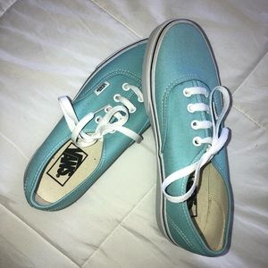 Baby Blue Classic Vans